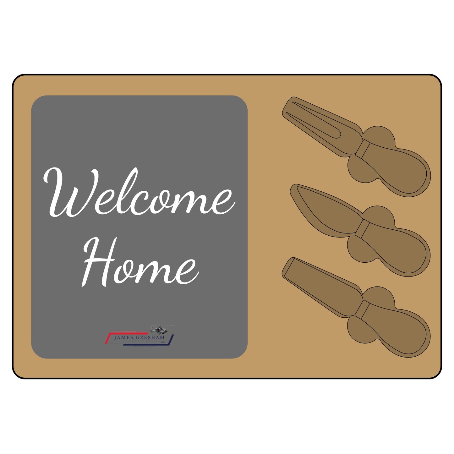 JG- Charcuterie Board, Engraved Wood Platter for Entertaining,- Welcome Home Gift
