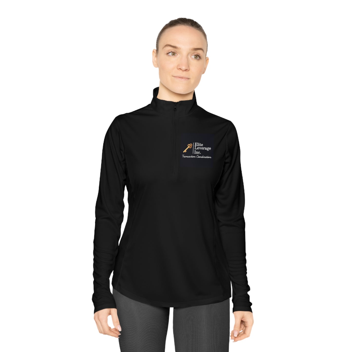 Elite Leverage Ladies Quarter-Zip Pullover