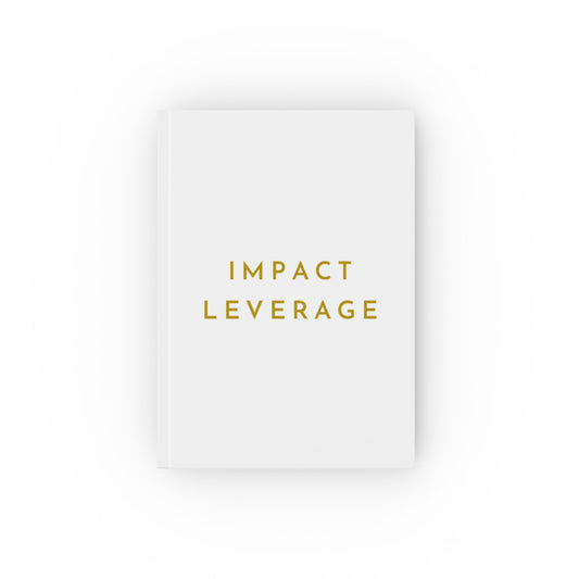 Impact Leverage Hard Backed Journal