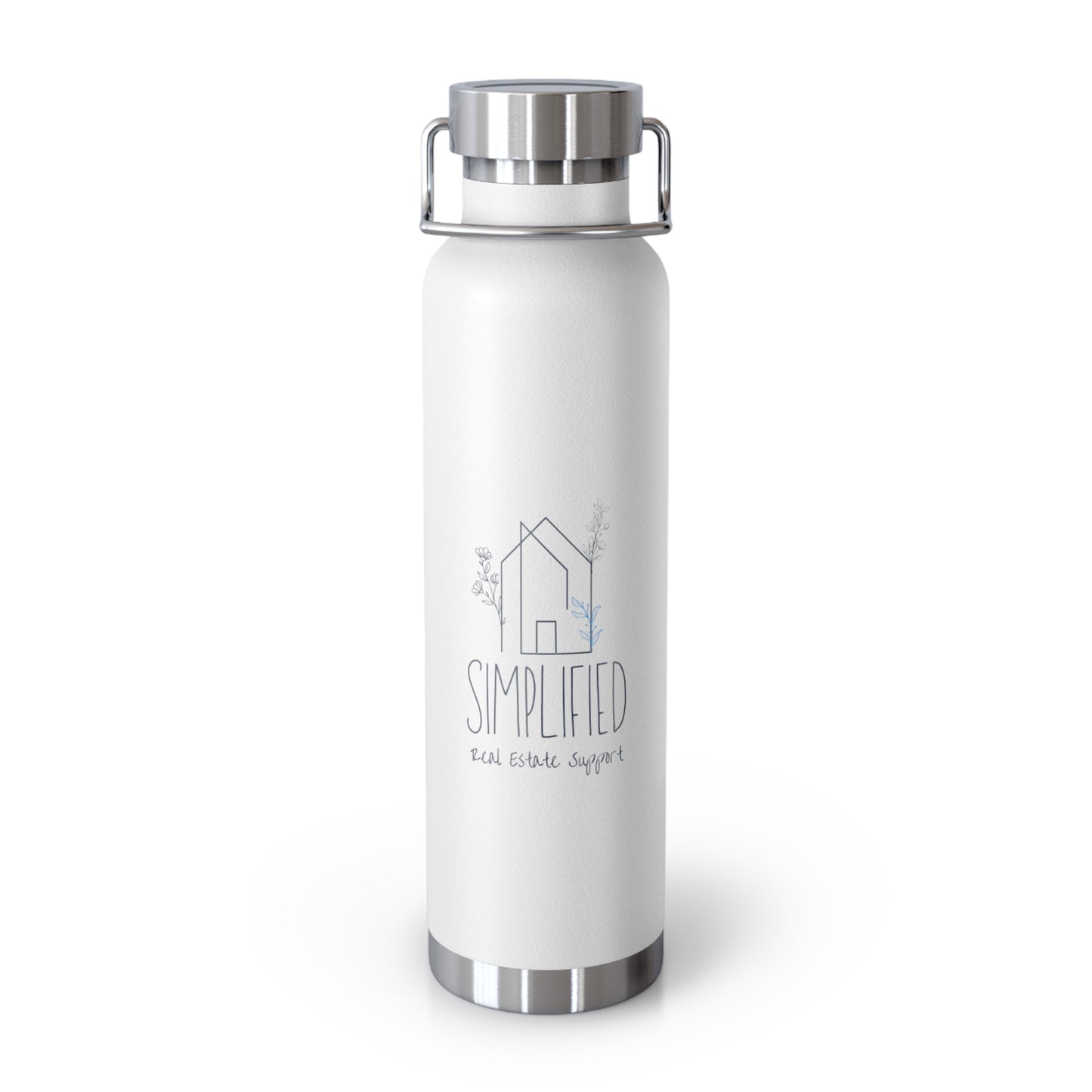 Simplified Real Estate Support Vacuum Insulated Bottle, 22oz
