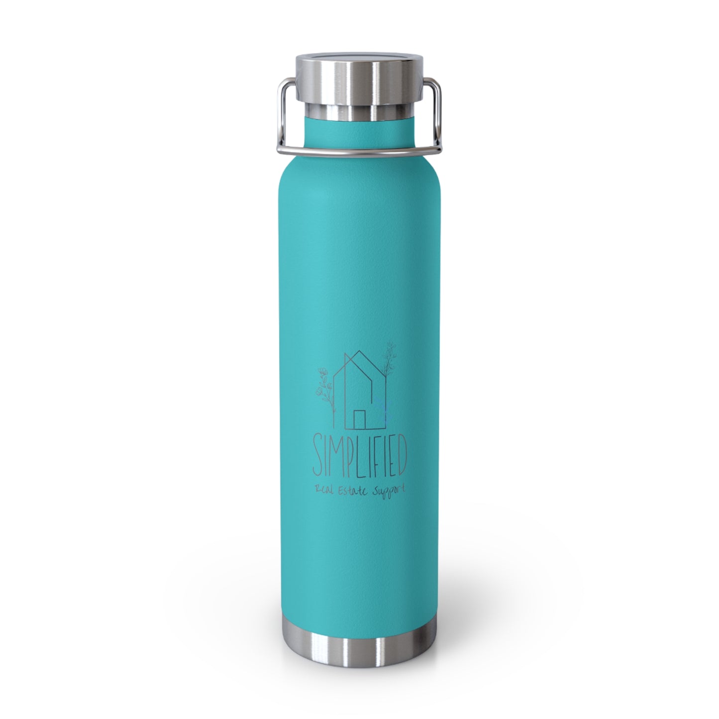Simplified Real Estate Support Vacuum Insulated Bottle, 22oz