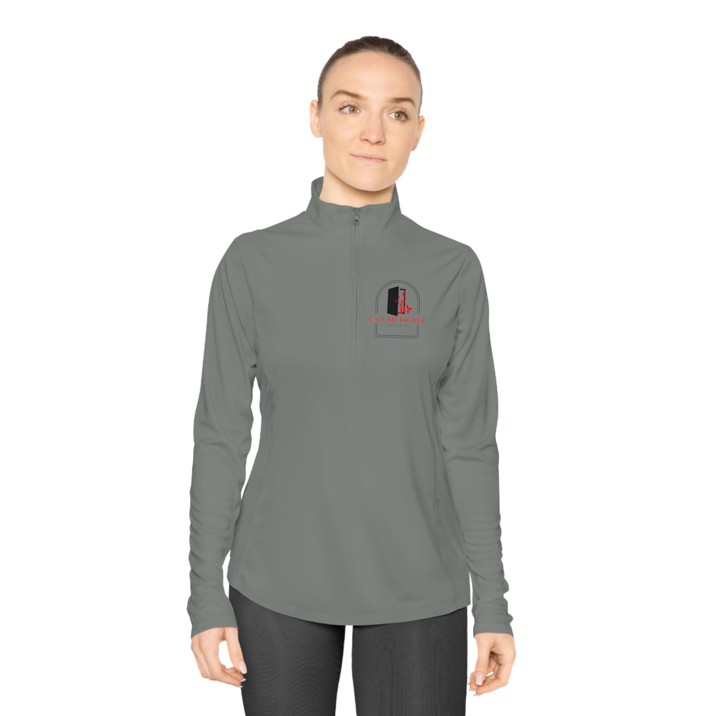 Call Me Higher Ladies Quarter-Zip Pullover