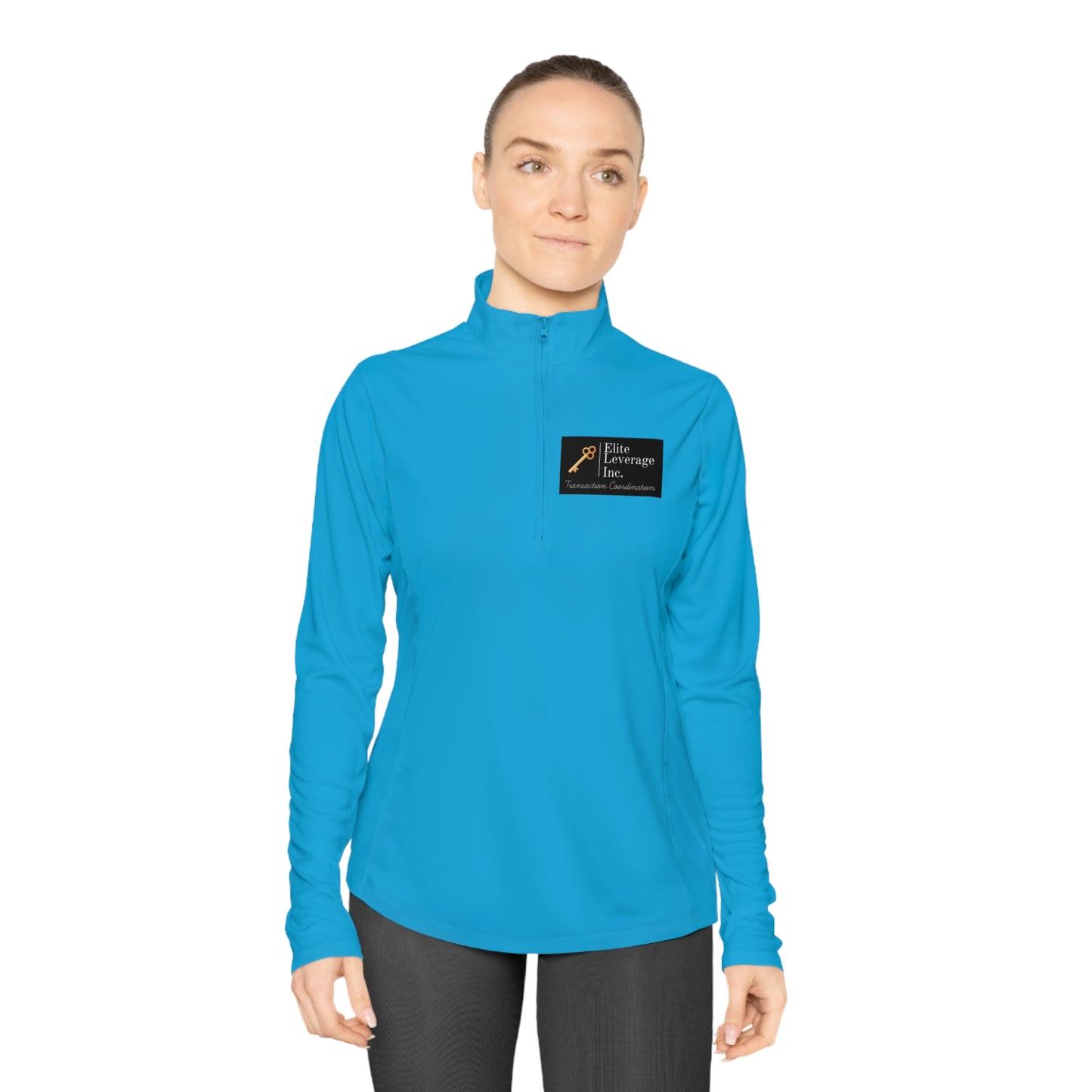 Elite Leverage Ladies Quarter-Zip Pullover