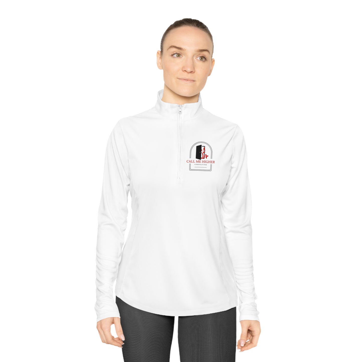 Call Me Higher Ladies Quarter-Zip Pullover