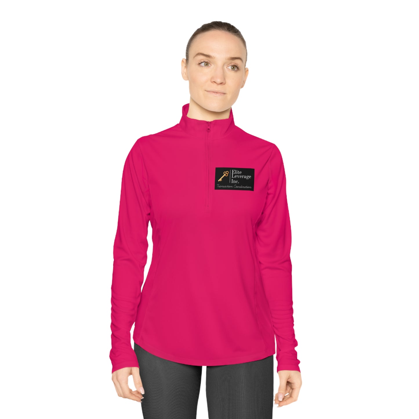 Elite Leverage Ladies Quarter-Zip Pullover