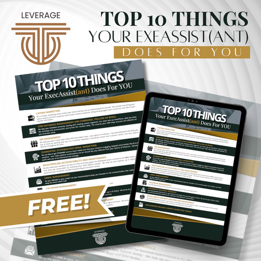 FREE Top Ten Things Your ExecAssist(ant) Does For You
