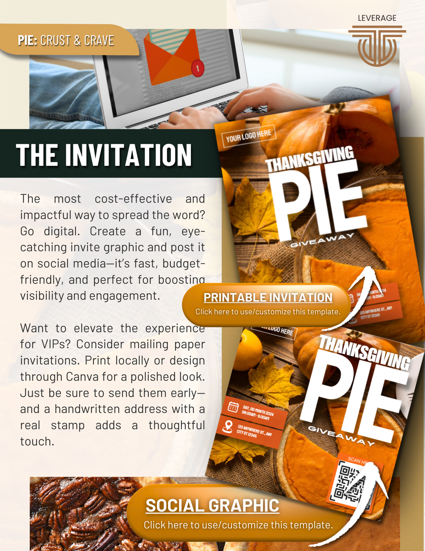Pie: Crust & Crave Giveaway Event Collection