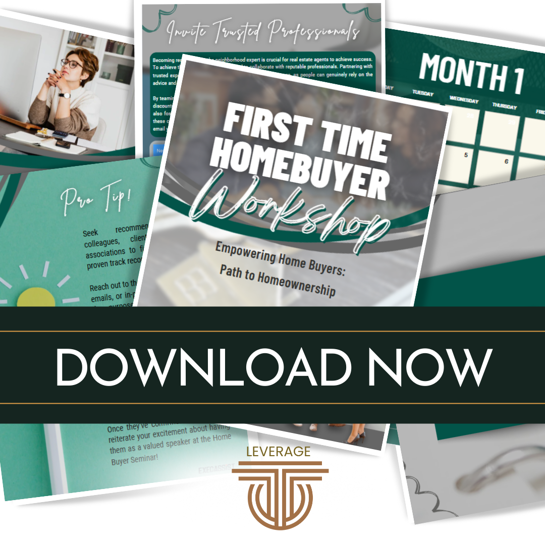First Time Homebuyer Seminar Event Guide