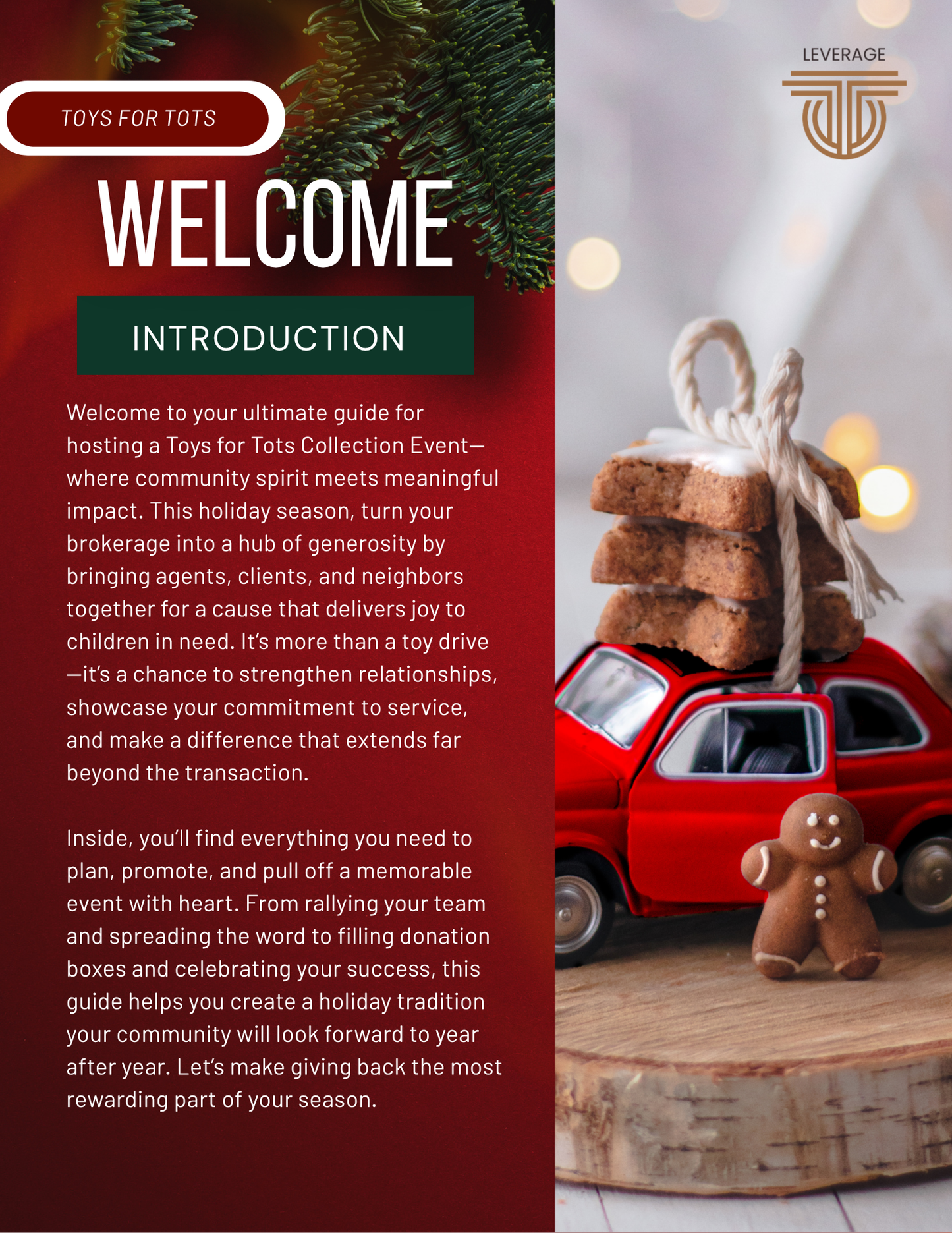 Toy Drive Brokerage Event Guide