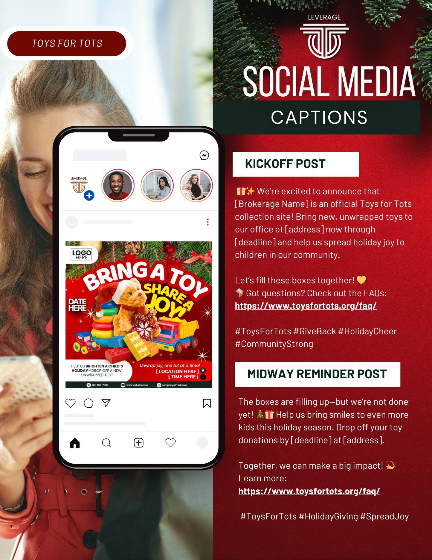 Toy Drive Brokerage Event Guide
