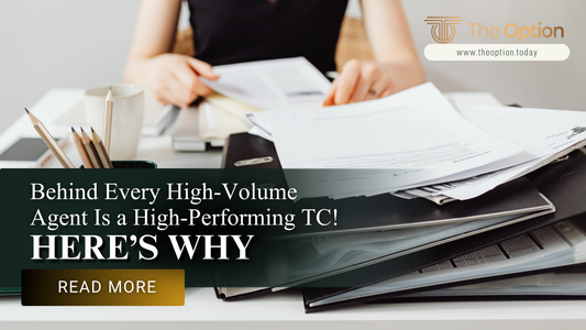 Behind Every High-Volume Agent Is a High-Performing TC! Here’s Why.