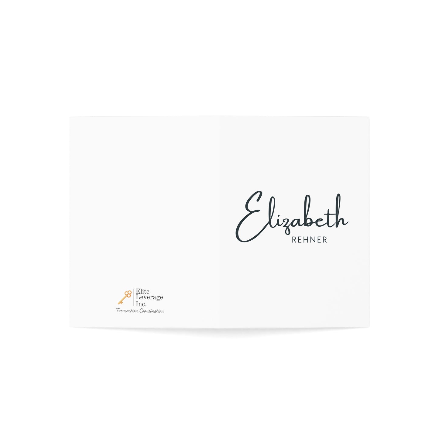 Elite Leverage Greeting Cards (1, 10, 30, and 50pcs)