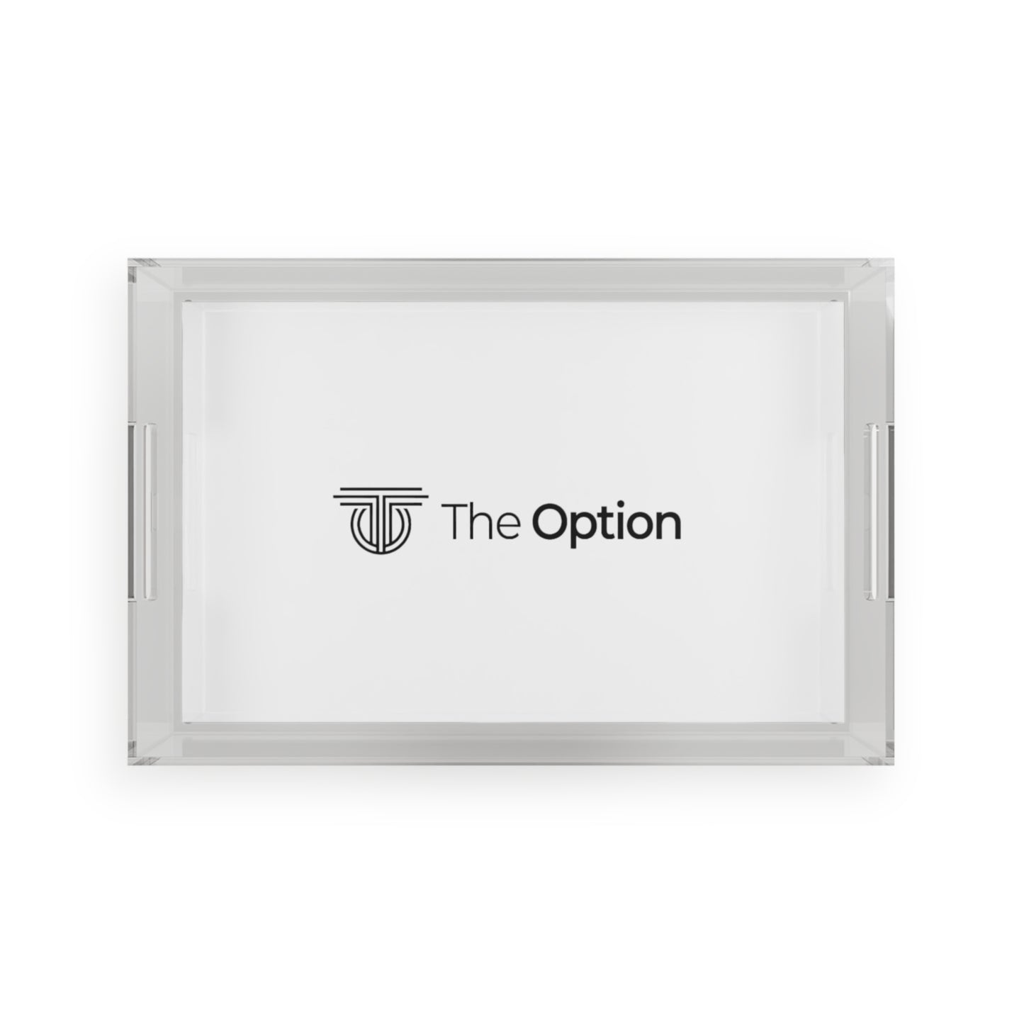 The Option Acrylic Serving Tray