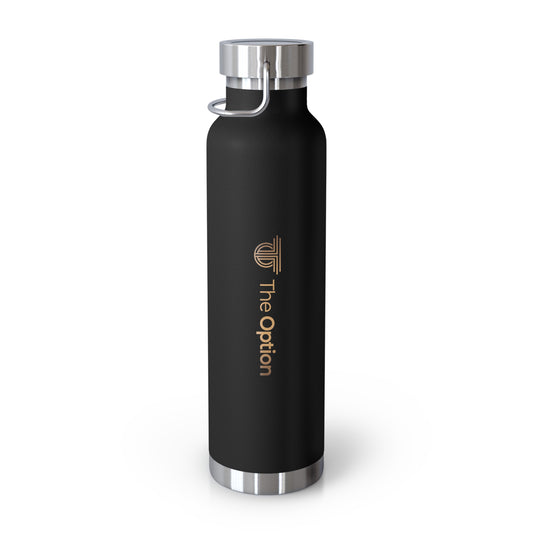 The Option Copper Vacuum Insulated Bottle, 22oz