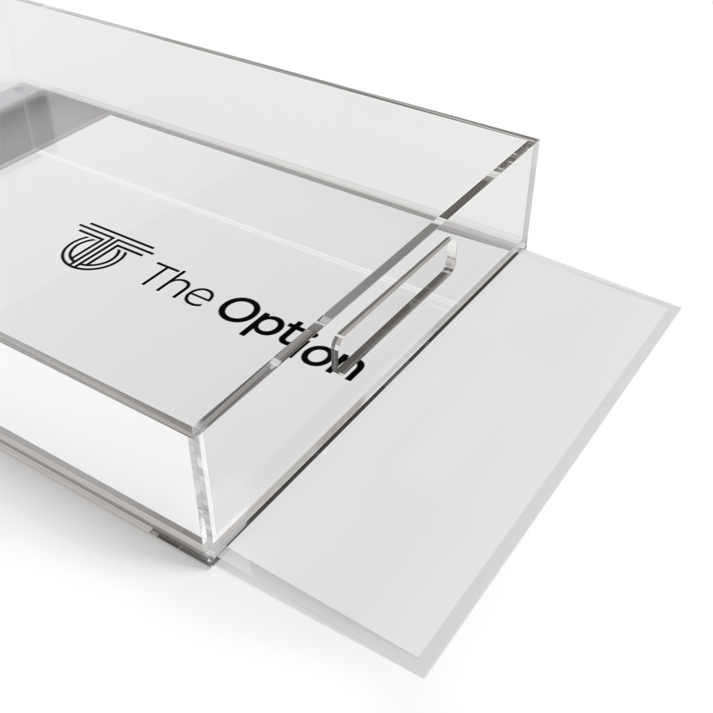 The Option Acrylic Serving Tray