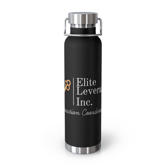 Elite Leverage Copper Vacuum Insulated Bottle, 22oz