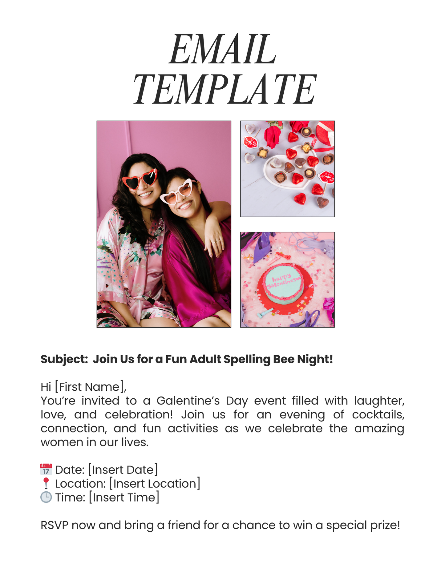 Galentines Party Event Guide