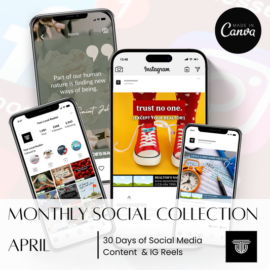 Social Media Monthly Collection - April 2024