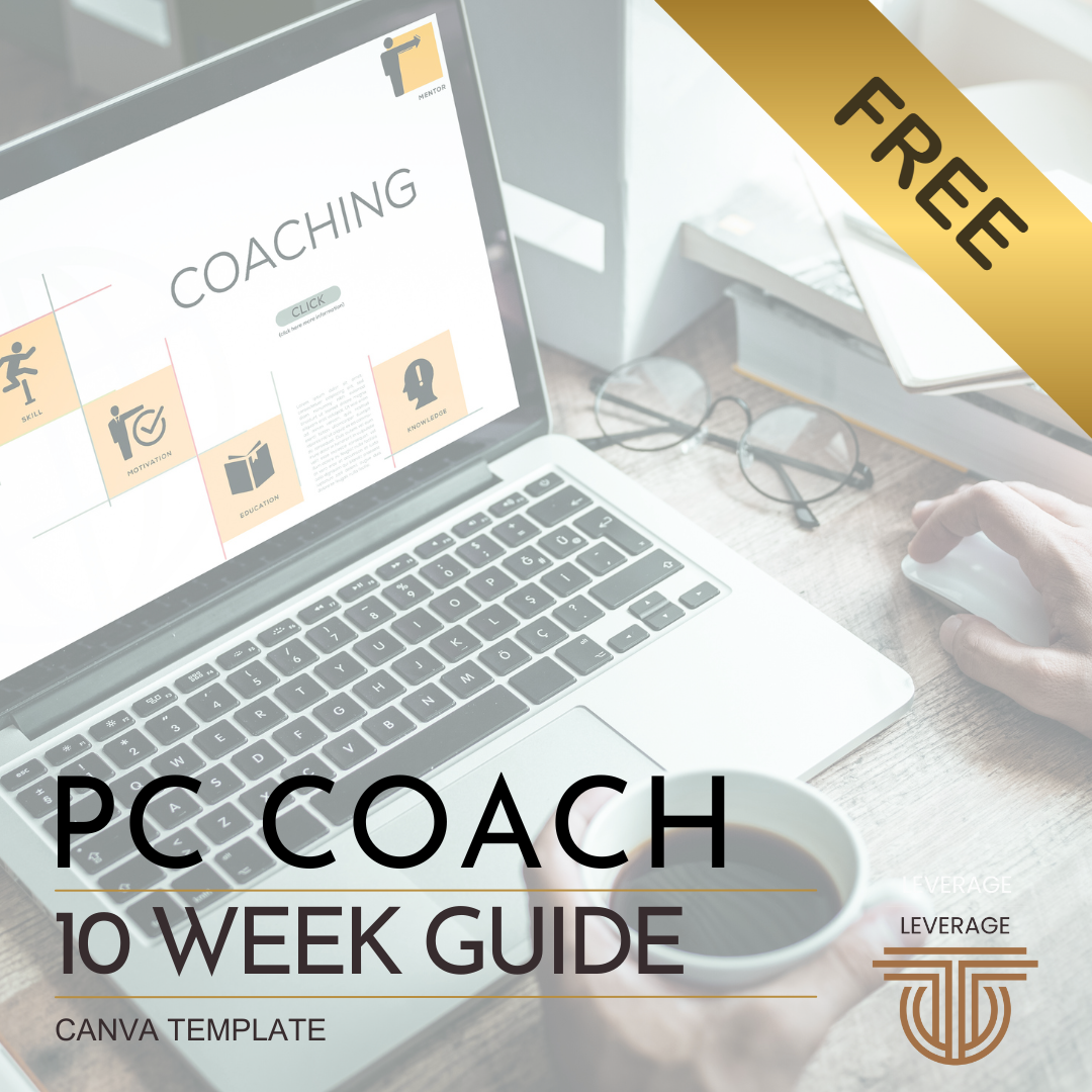 PC Coach 10 Week Guide - Canva Template