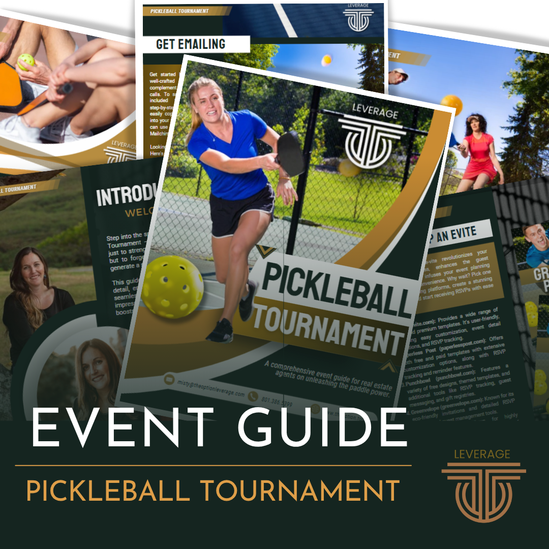 Pickleball Tournament Event Guide