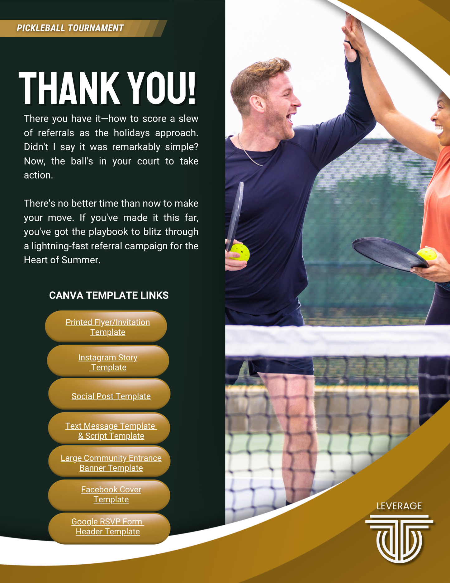 Pickleball Tournament Event Guide